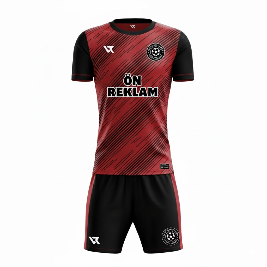 Mavi Siyah Kişiye Özel Futbol Forması